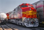 ATSF 612, GE C44-9W, New delivery at the BRC Clearing Yard